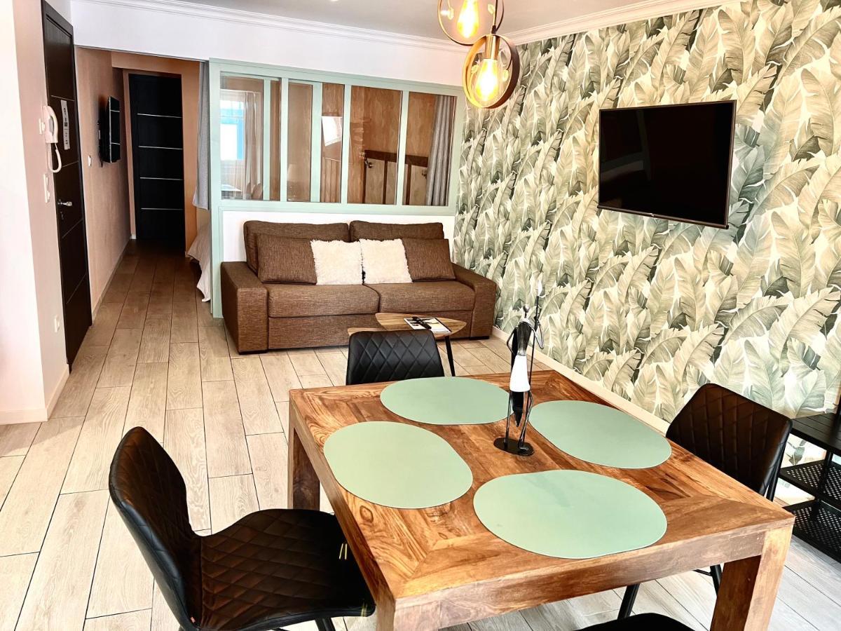 Plage A 50M Appartement Reves Tranquilles Villa Les Bains De Mers Luaran gambar