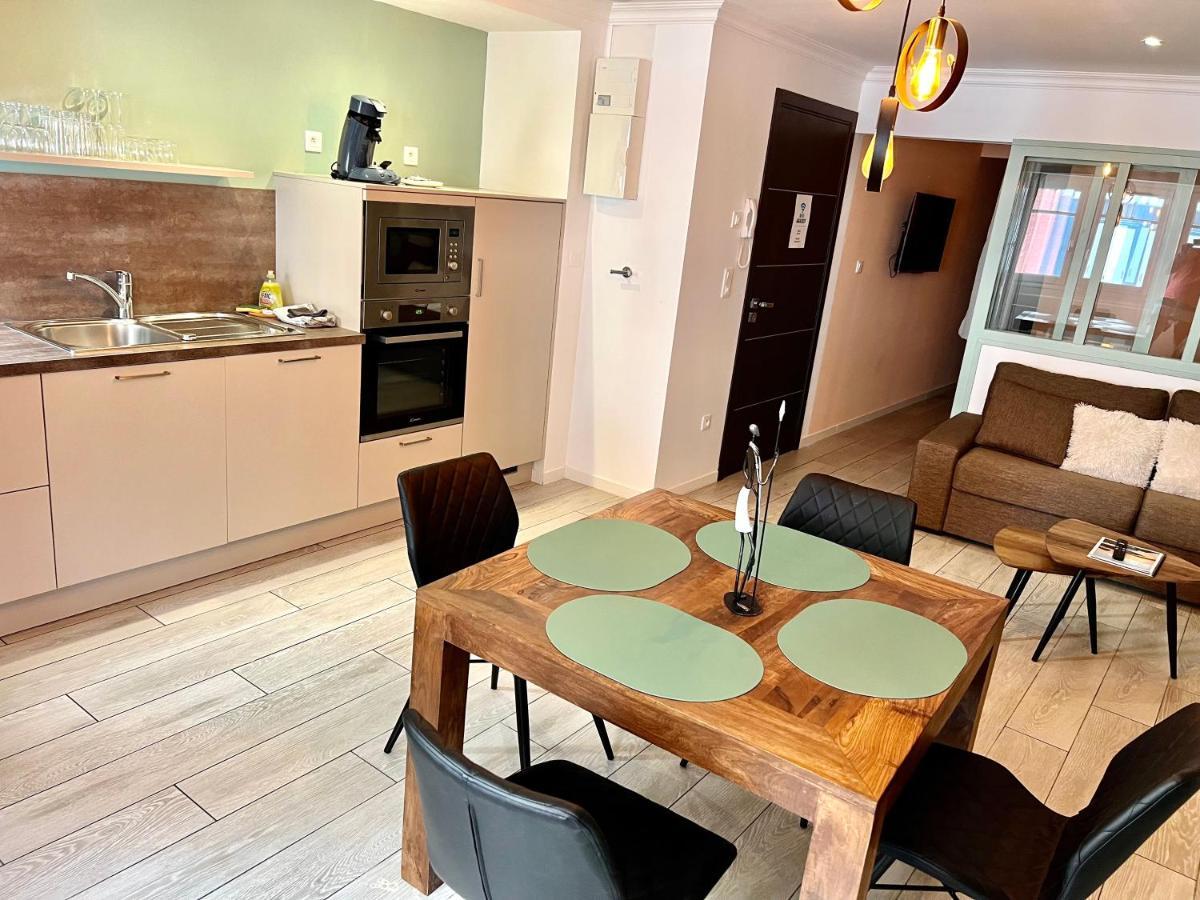Plage A 50M Appartement Reves Tranquilles Villa Les Bains De Mers Luaran gambar