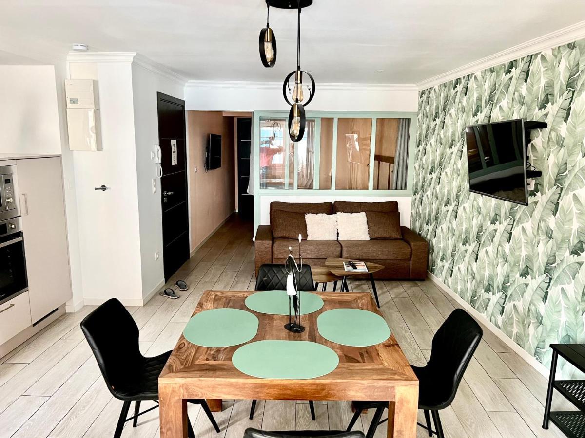 Plage A 50M Appartement Reves Tranquilles Villa Les Bains De Mers Luaran gambar